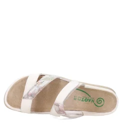 Naot Sandals|Women's , Tariana Sandal White/Floral