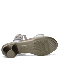 Naot Pumps & Heels|Women's , Temper Sandal White Pearl