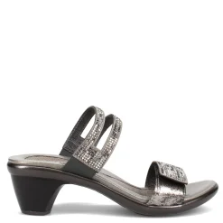 Naot Pumps & Heels|Women's , Temper Sandal Onyx Metallic