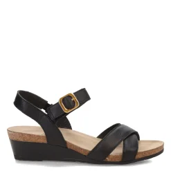Naot Wedges|Women's , Throne Sandal Black