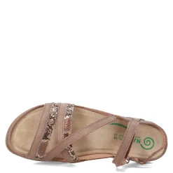 Naot Sandals|Women's , Toi Sandal Stone/Gold