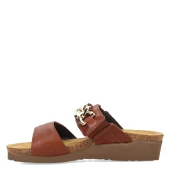 Naot Wedges|Women's , Victoria Sandal Chestnut