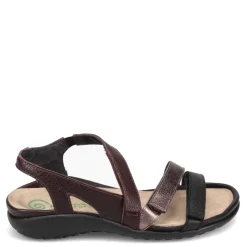 Naot Sandals|Women's , Whetu Sandal Soft Black/Radian Copper
