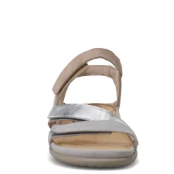 Naot Sandals|Women's , Whetu Sandal Grey Silver/Sand