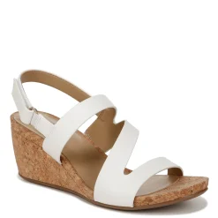 Naturalizer Wedges|Women's , Adria Sandal White