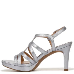 Naturalizer Pumps & Heels|Women's , Baylor Sandal Blue Metallic