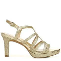 Naturalizer Pumps & Heels|Women's , Baylor Dress Sandal Gold
