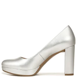 Naturalizer Pumps & Heels|Women's , Berlin Pump Silver Metallic