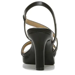 Naturalizer Sandals|Women's , Brenta Strappy Sandal Black