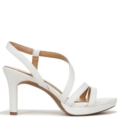 Naturalizer Pumps & Heels|Women's , Brenta Sandal White