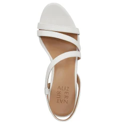 Naturalizer Pumps & Heels|Women's , Brenta Sandal White