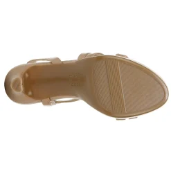 Naturalizer Pumps & Heels|Women's , Brenta Strappy Sandal Beige