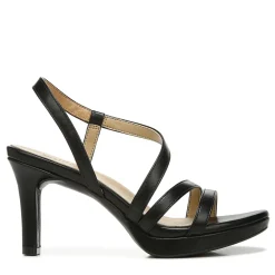 Naturalizer Pumps & Heels|Women's , Brenta Strappy Sandal Black
