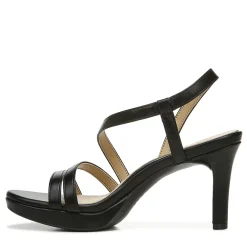 Naturalizer Pumps & Heels|Women's , Brenta Strappy Sandal Black
