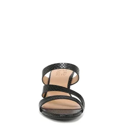 Naturalizer Wedges|Women's , Breona Sandal Black Snake Print