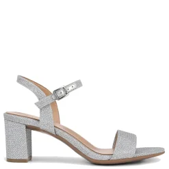 Naturalizer Sandals|Women's , Bristol Sandal Silver Metallic
