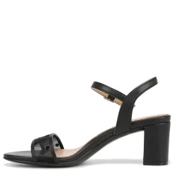 Naturalizer Sandals|Women's , Bristol Sandal Black Polka Dot Mesh
