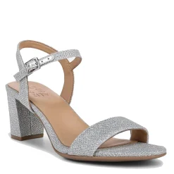 Naturalizer Pumps & Heels|Women's , Bristol Sandal Silver Metallic