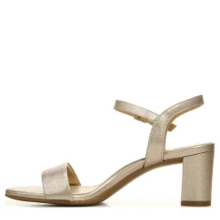 Naturalizer Pumps & Heels|Women's , Bristol Sandal Warm Silver
