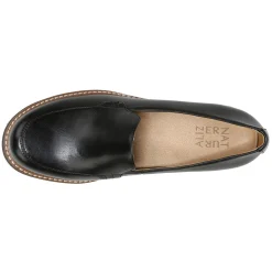 Naturalizer Loafers|Women's , Cabaret Slip-On Black Smooth