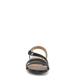 Naturalizer Sandals|Women's , Hilma Sandal Black Faux Leather