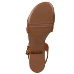 Naturalizer Sandals|Women's , Hilma Sandal English Tea Faux Leather
