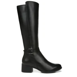 Naturalizer Boots|Women's , Kalona Boot - Wide Calf Black