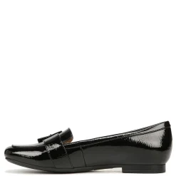 Naturalizer Loafers|Women's , Kayden Moc Slip-On Black Patent