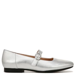 Naturalizer Flats|Women's , Kelly Flat Silver