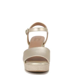Naturalizer Sandals|Women's , Lilly Sandal Champagne Faux Leather