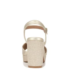 Naturalizer Sandals|Women's , Lilly Sandal Champagne Faux Leather