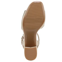 Naturalizer Sandals|Women's , Lilly Sandal Champagne Faux Leather