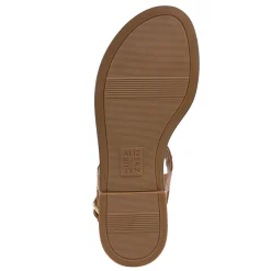 Naturalizer Sandals|Women's , Lizzi Sandal English Tea Faux Croco Leather