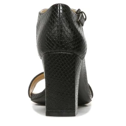 Naturalizer Sandals|Women's , Rayner Sandal Black Snake Print