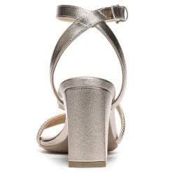 Naturalizer Pumps & Heels|Women's , Rizzo Sandal Warm Silver