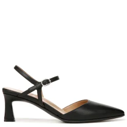 Naturalizer Pumps & Heels|Women's , Tara Pump Black Faux Leather