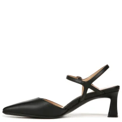 Naturalizer Pumps & Heels|Women's , Tara Pump Black Faux Leather