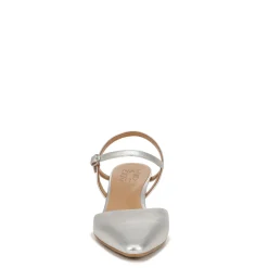 Naturalizer Pumps & Heels|Women's , Tara Pump Silver Faux Leather