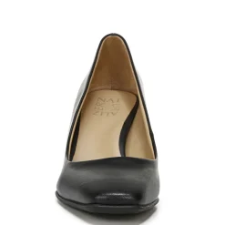 Naturalizer Pumps & Heels|Women's , Warner Pump Black Smooth