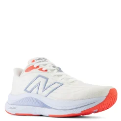 New Balance Sneakers & Athletic|Women's , FuelCell Walker Elite Walking Shoe White/Neon Dragonfly/Lt Arctic Grey