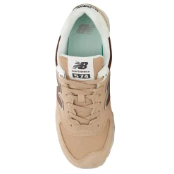 New Balance Sneakers & Athletic|Women's , WL574 v2 Sneaker Flat Taupe/Rich Oak/Turtledove