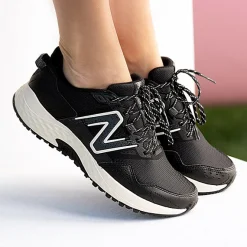 New Balance Sneakers & Athletic|Women's , WT410V8 Trail Running Shoe Blacktop / Seasalt