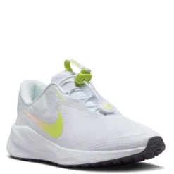 Nike Sneakers & Athletic|Women's , Revolution 7 EasyOn Running Shoe White/Cyber-Crimson Tint-Dark Raisin