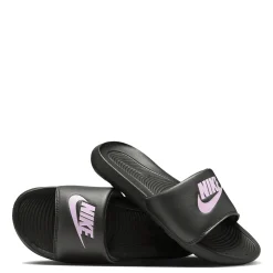 Nike Slip-On Shoes|Women's , Victori Sandal Black/Pink