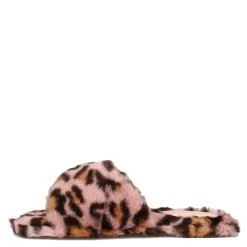 Nine West Slippers|Women's , Cozy 2 Slipper Pink Leopard