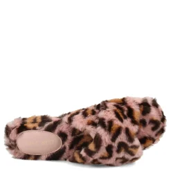 Nine West Slippers|Women's , Cozy 2 Slipper Pink Leopard