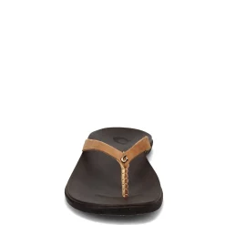 OluKai Sandals|Women's , Ho'opio Thong Sandal Brown