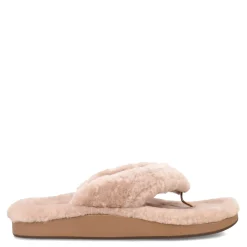 OluKai Sandals|Women's , Kipe'a Heu Slipper Tan