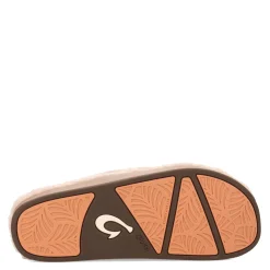 OluKai Sandals|Women's , Kipe'a Heu Slipper Tan