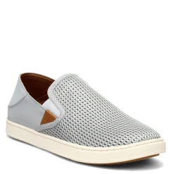 OluKai Sneakers & Athletic|Women's , Pehuea Slip-On Gray